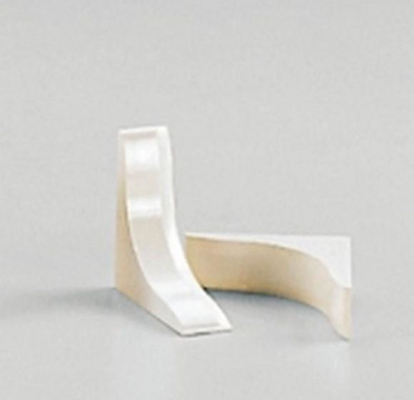 Bilde av ENDESTYKKE GBL/C PVC HVIT, PROFILPAS