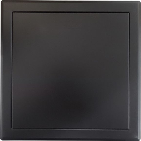 Bilde av INSPEKSJONSLUKE MED PUSH-LOCK 30X30CM MATT SORT, AQUALEX