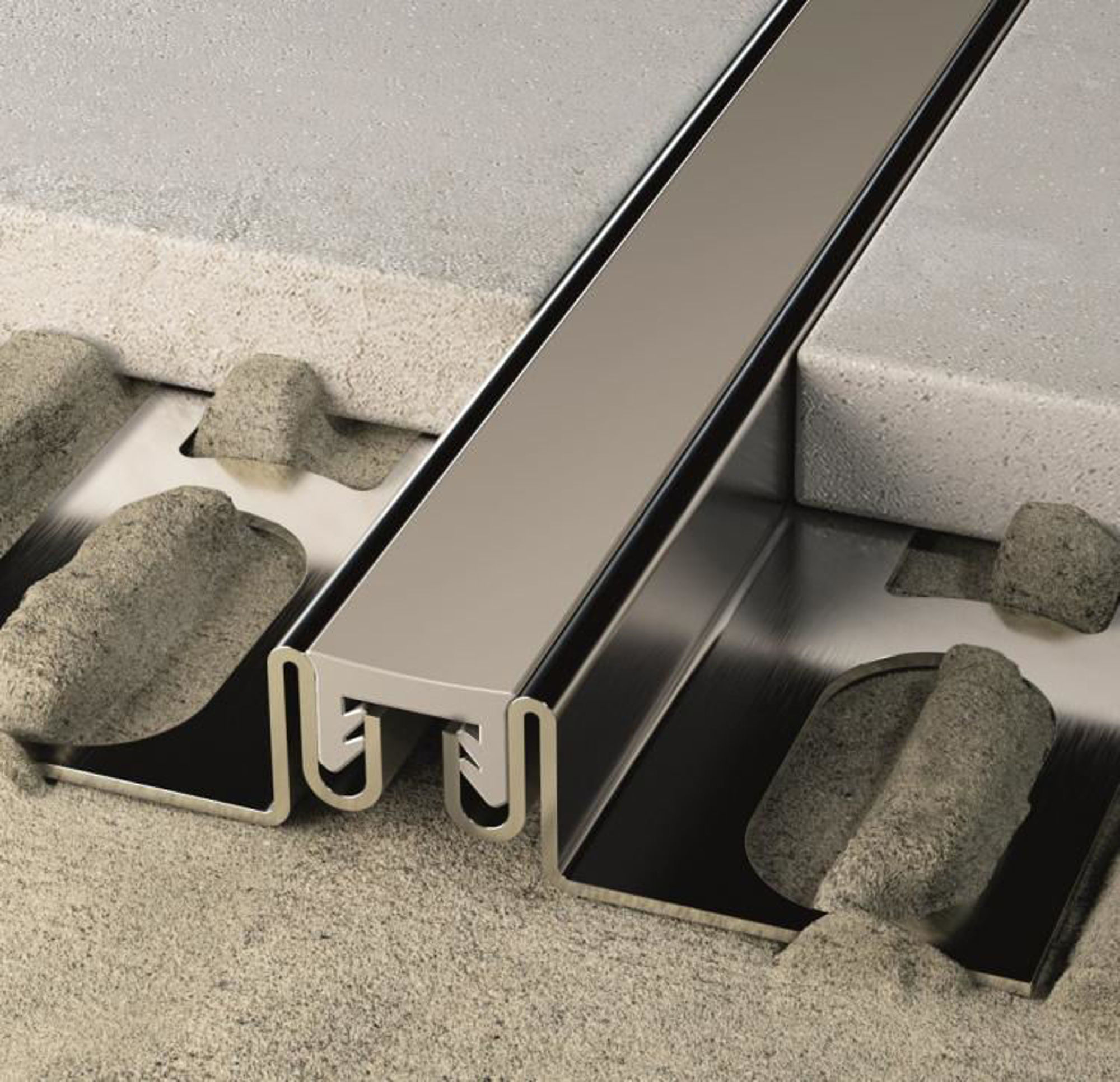 Bilde av EKSP.LIST NIN/20 RUSTFRITT 304 + GRÅ GUMMI RAL 7035 20X15MMX270CM, PROFILPAS