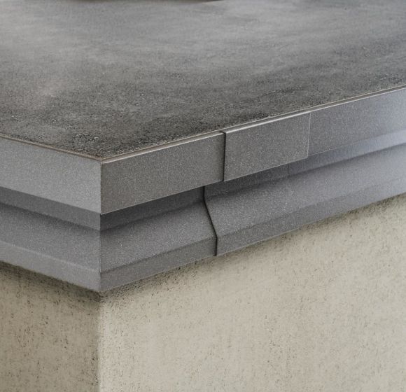 Bilde av SKJØTESTYKKE CPGV/55G/10 ALUMINIUM RAL7038, PROFILPAS