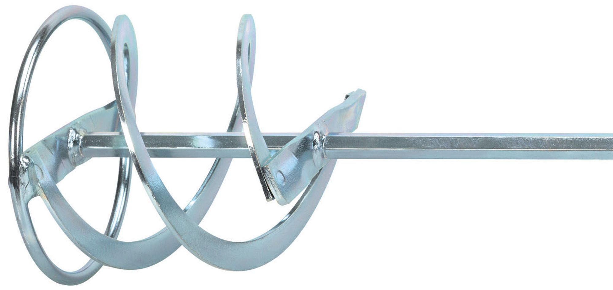 Bilde av MØRTELVISP 160MM GALVANISERT M/GJENGER