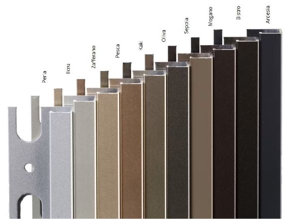 Bilde av HJØRNELIST FIRKANT  ZQVN/11 ALUMINIUM METAL DARK 11MMX270CM, PROFILPAS