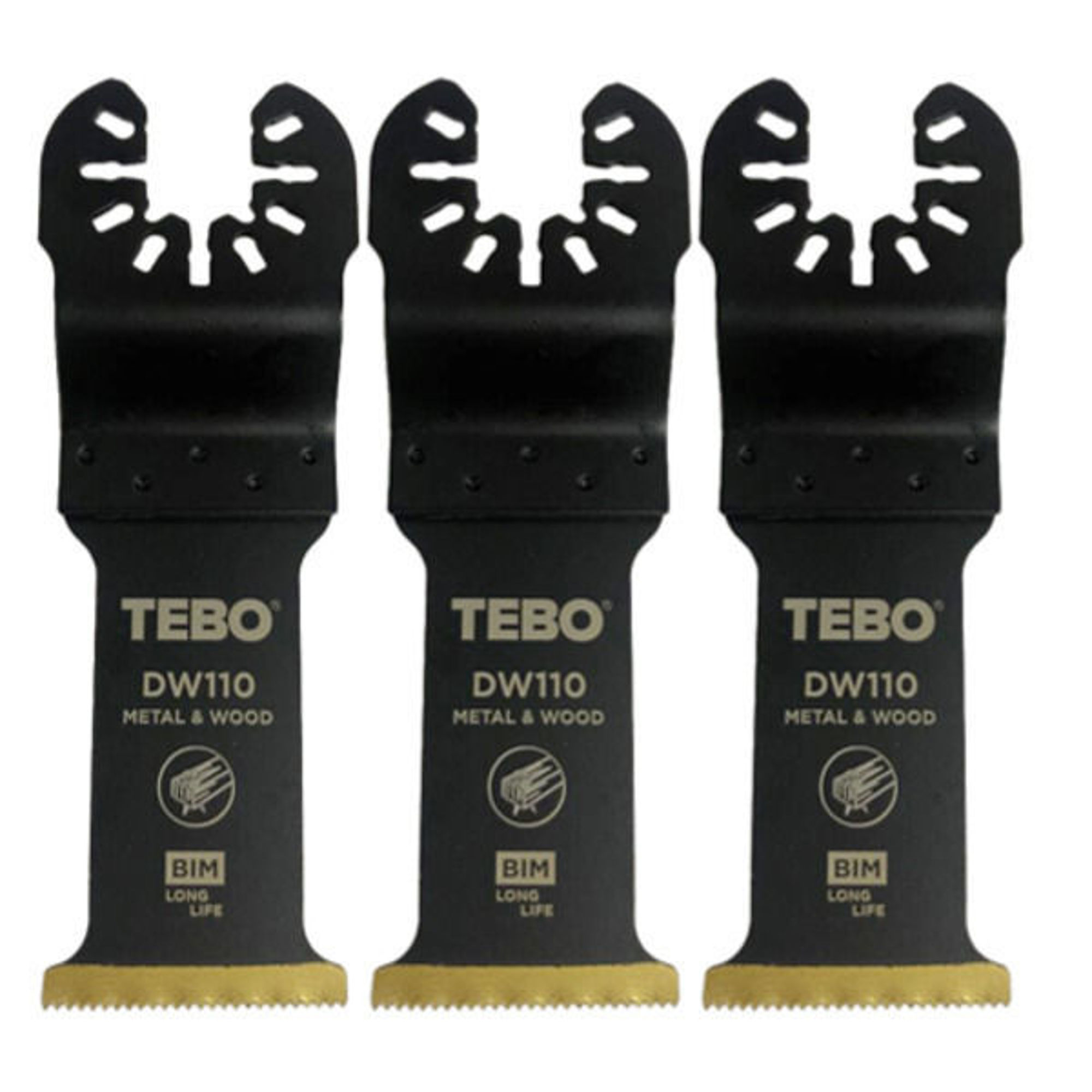 Bilde av Tebo Multisagblad DW110 32X50 Titanium 3Pk