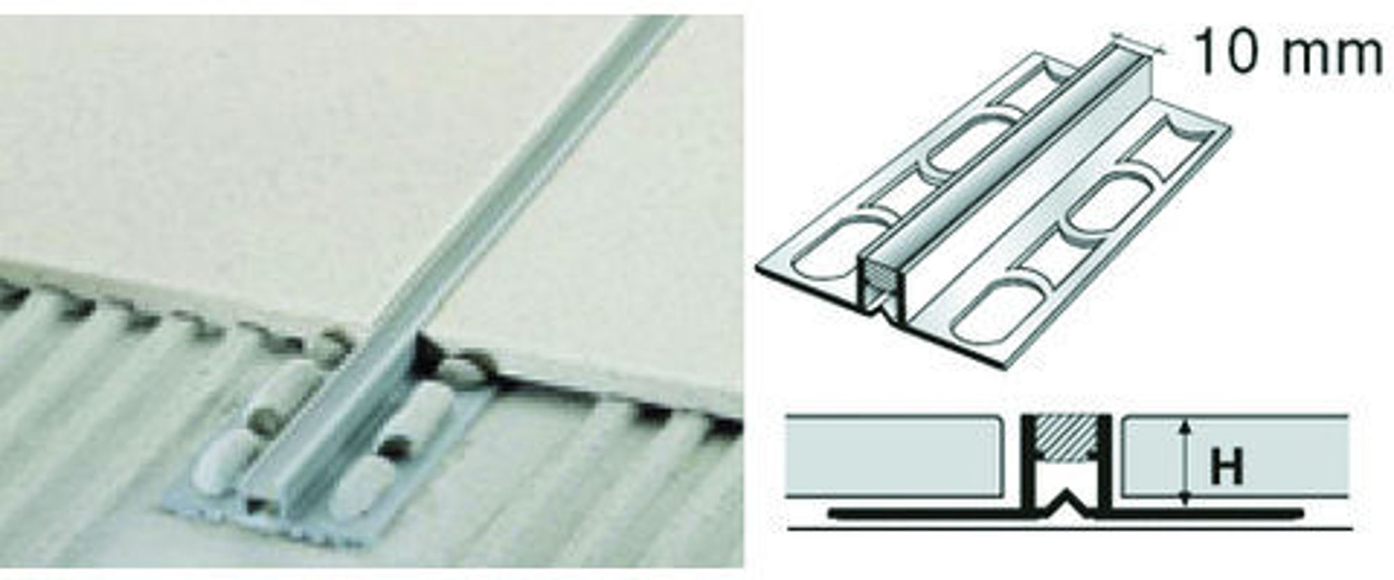 Bilde av EKSP.LIST PVC TRANSPARENG 8MM 8MM X 10MM