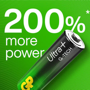 Bilde av Batteri Ultra Plus AA 10 pk Alkaline GP