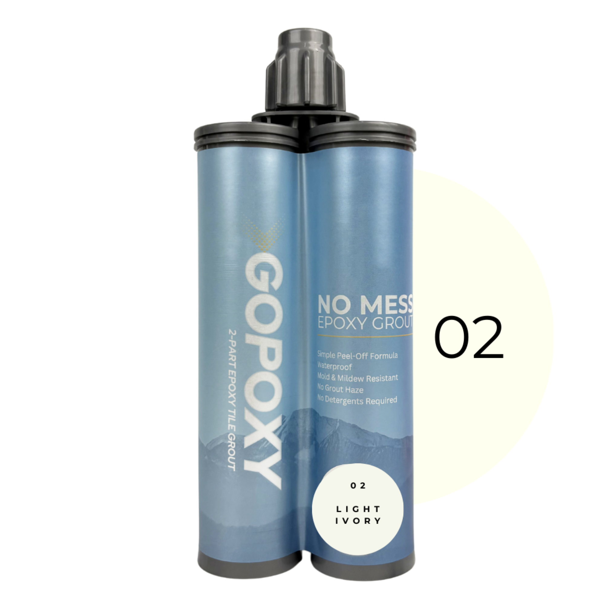 Bilde av GoPoxy Epoxyfug Light Ivory
