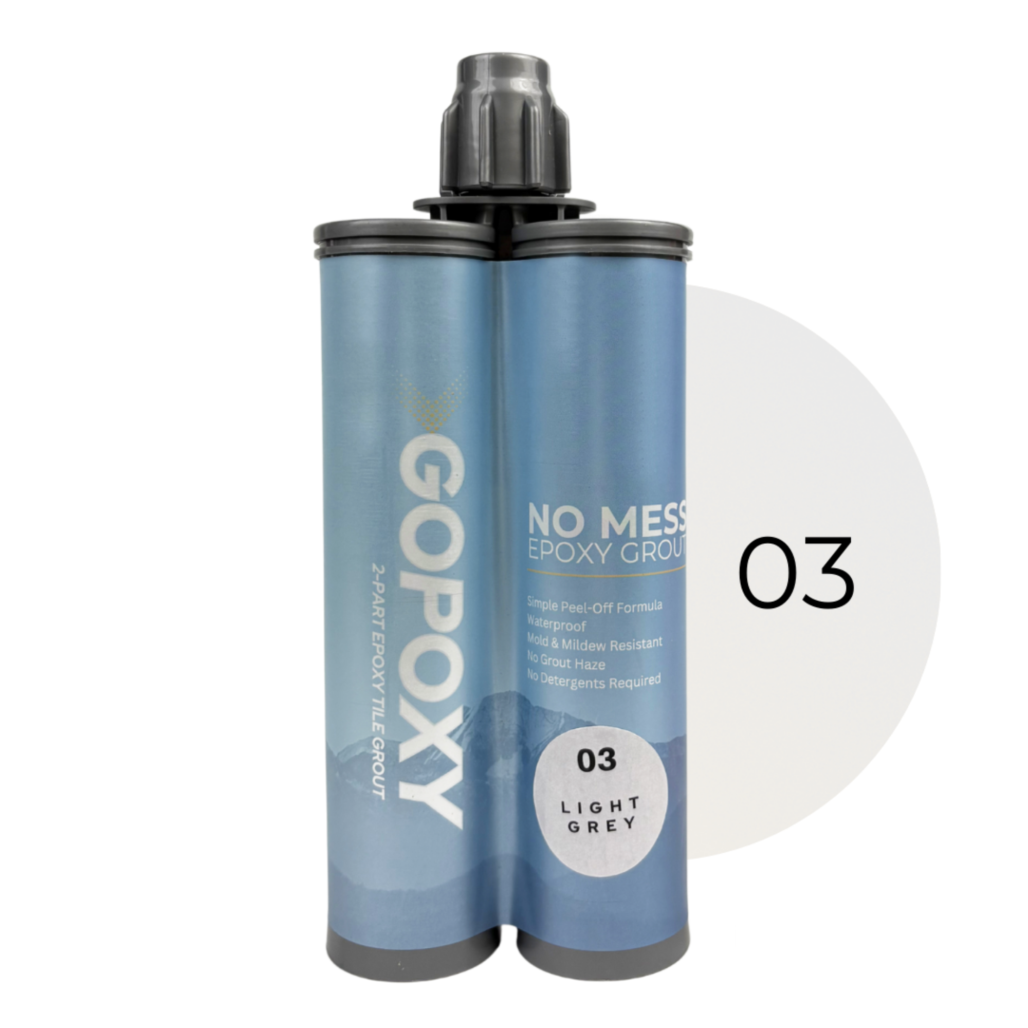 Bilde av GoPoxy Epoxyfug Light Grey
