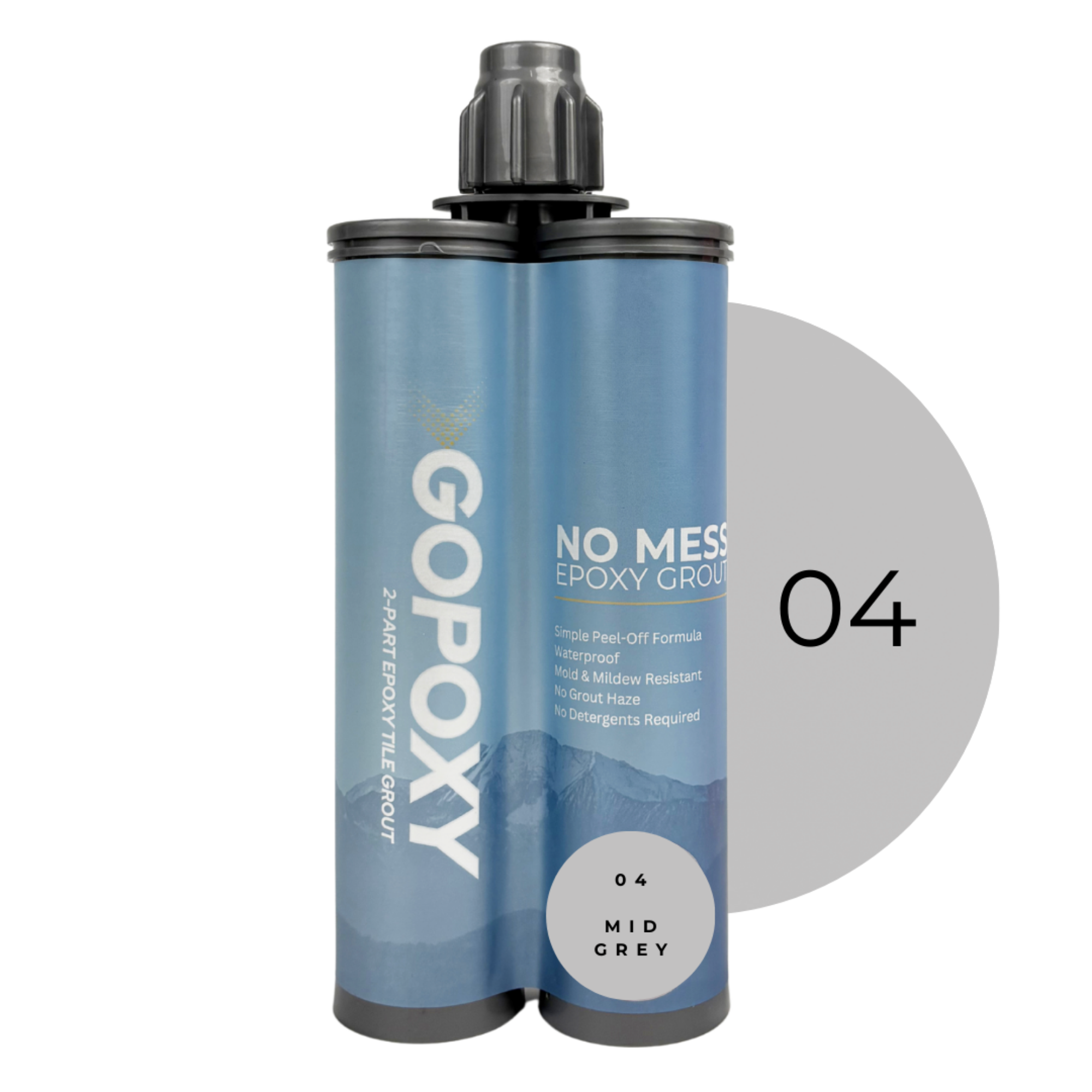 Bilde av GoPoxy Epoxyfug Mid Grey