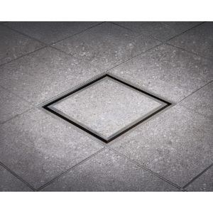 Bilde av Tebo slukrist Tile In granitt 147 x147 mm