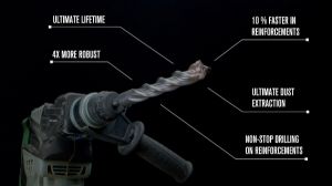 Bilde av Heller hammerbor SDS-plus 12 mm (250/310 mm)