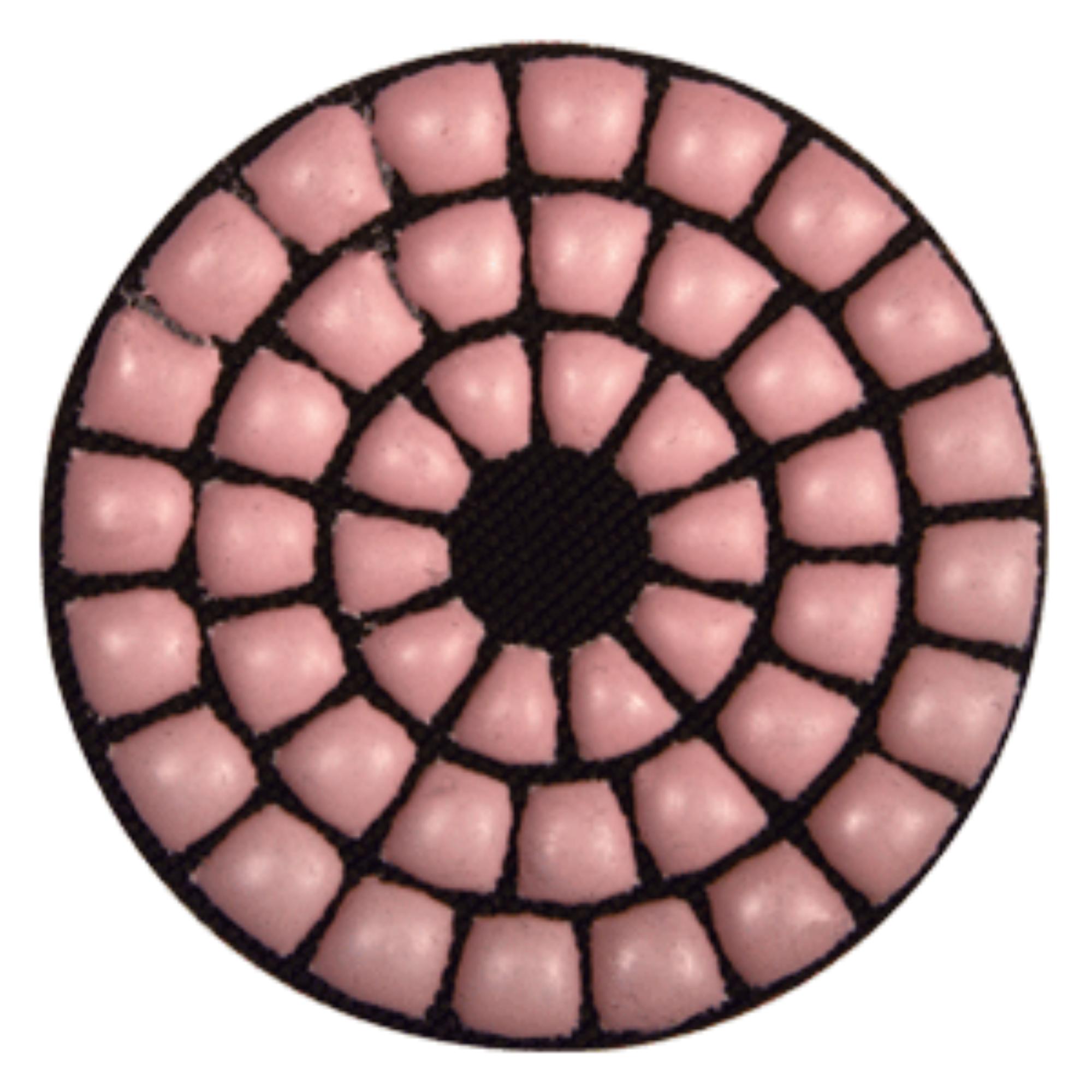 Bilde av Proxxon poleringspad Ø50, K400, pkk a 3 stk