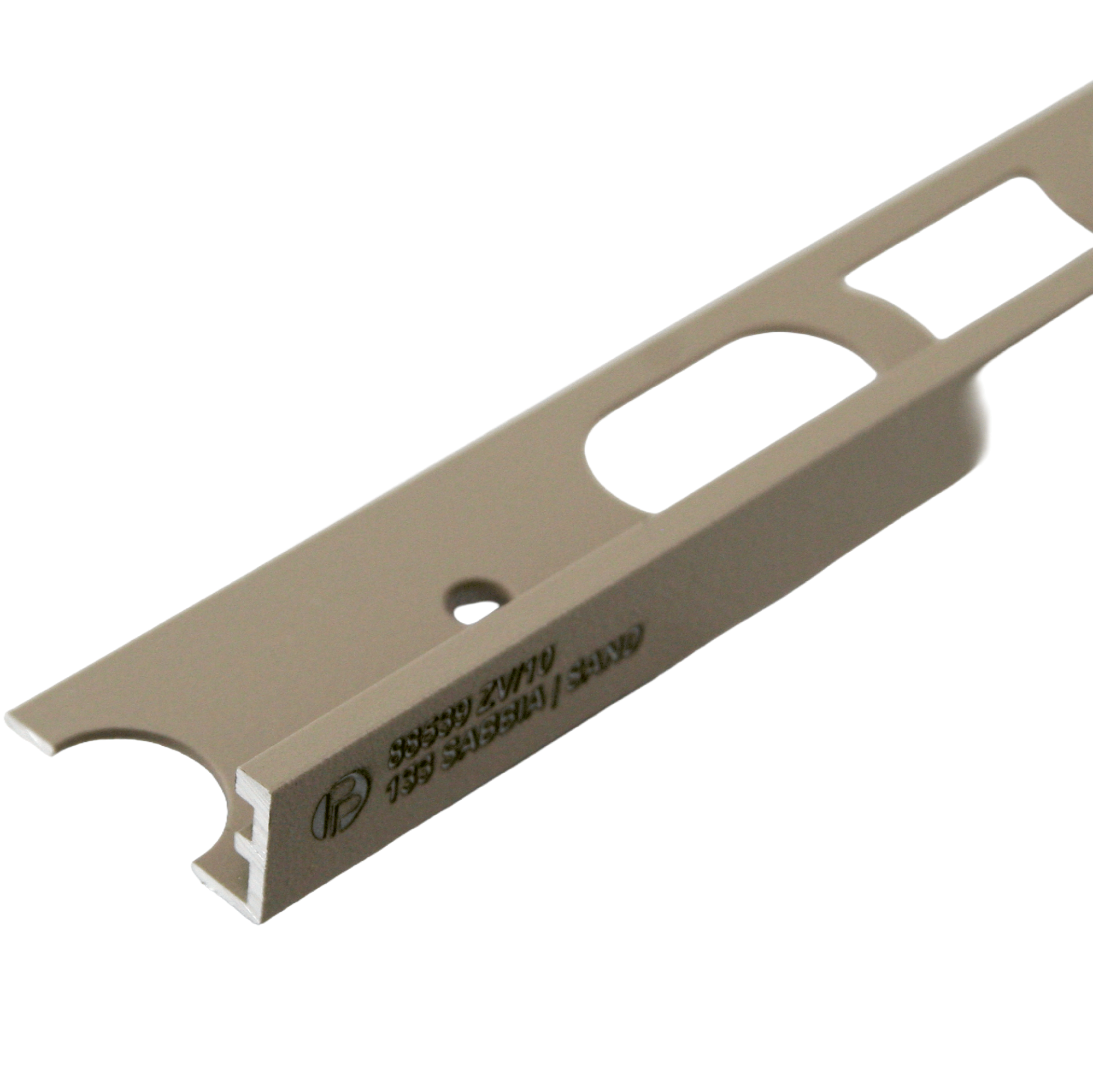 Bilde av Avslutningslist ZV/10 lakkert alu. kode 133 sand