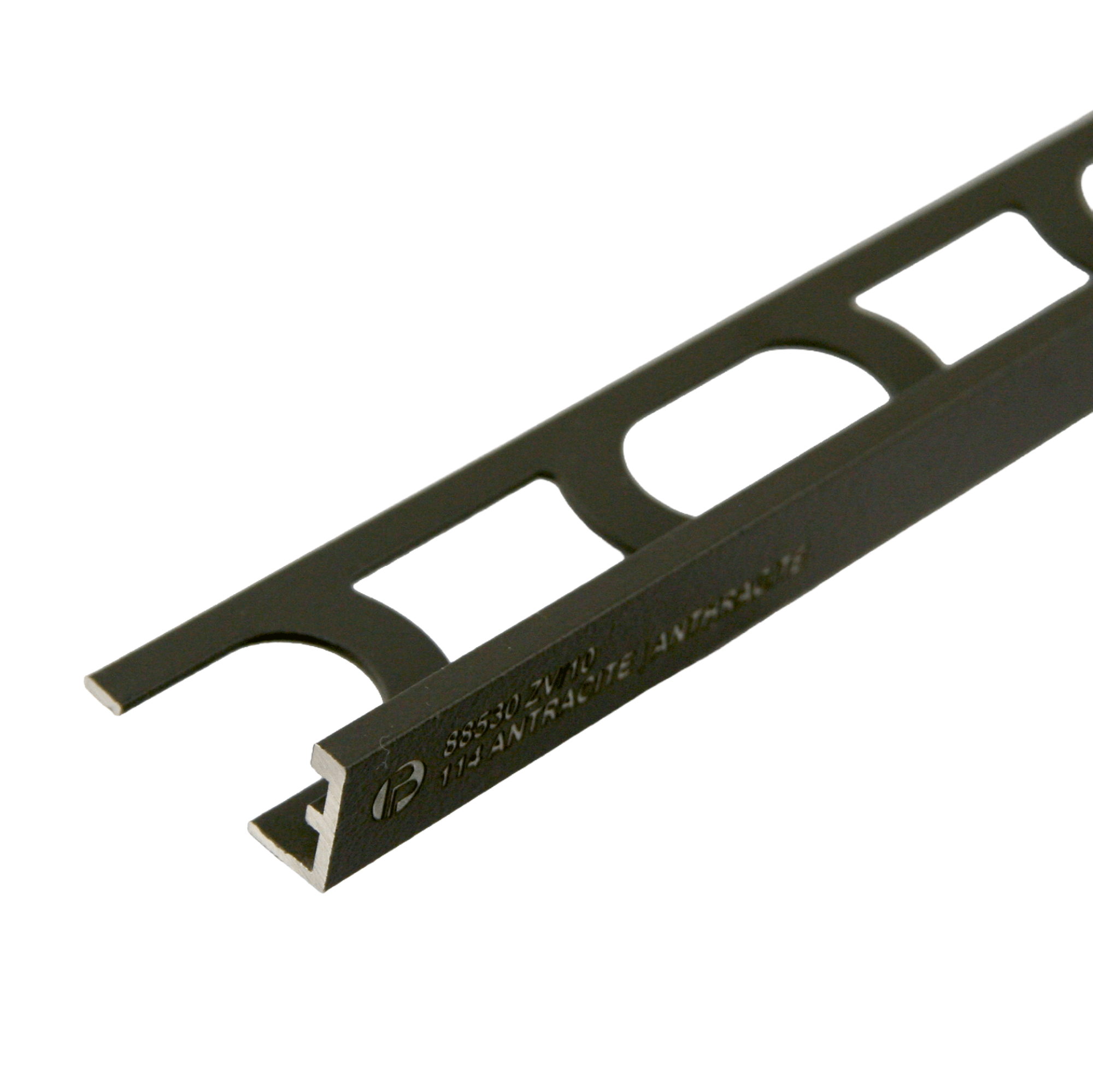 Bilde av Avslutningslist ZV/10 lakkert alu. kode 114 anthracite