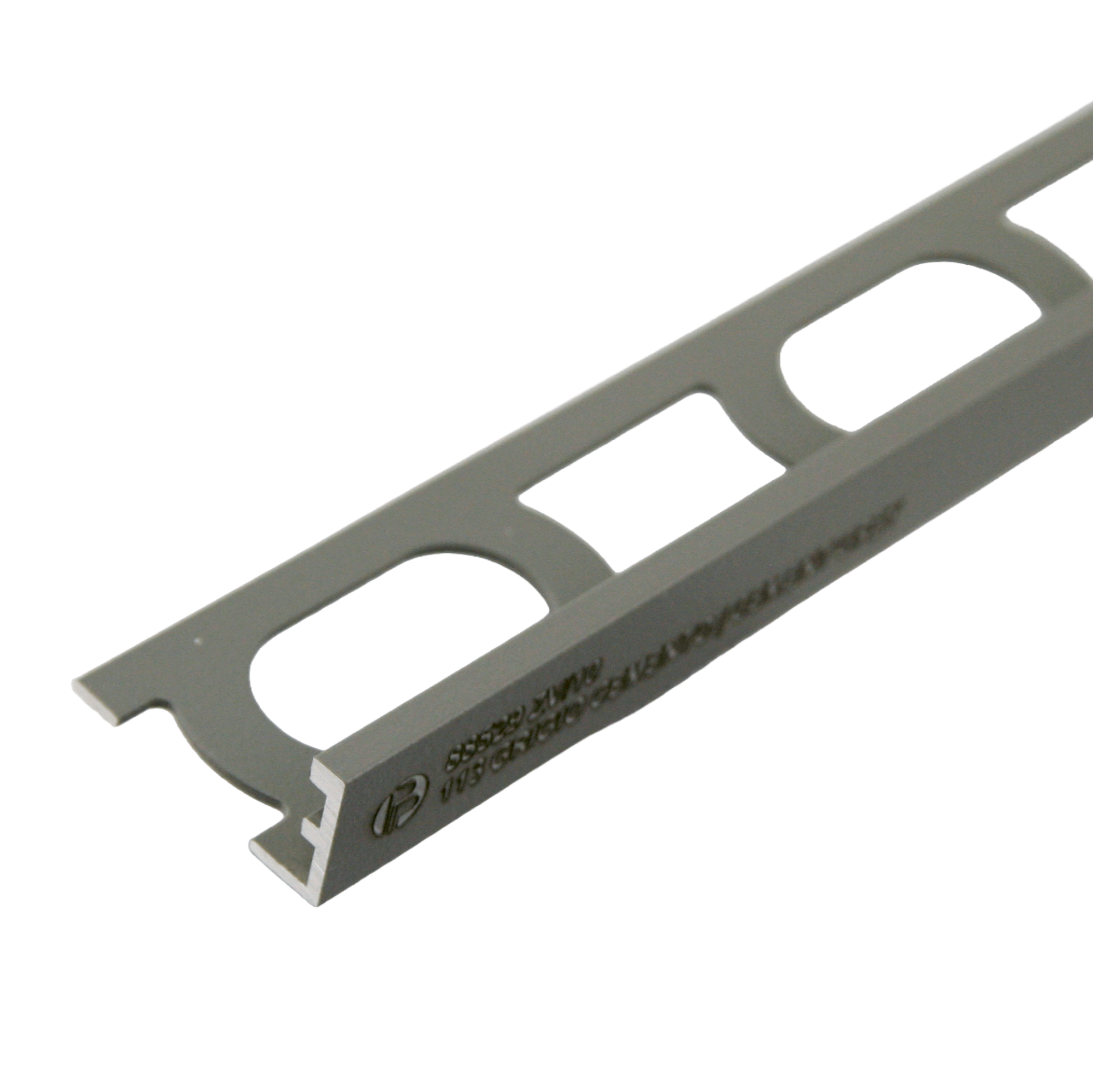 Bilde av Avslutningslist ZV/8 lakkert alu. kode 113 cement grey