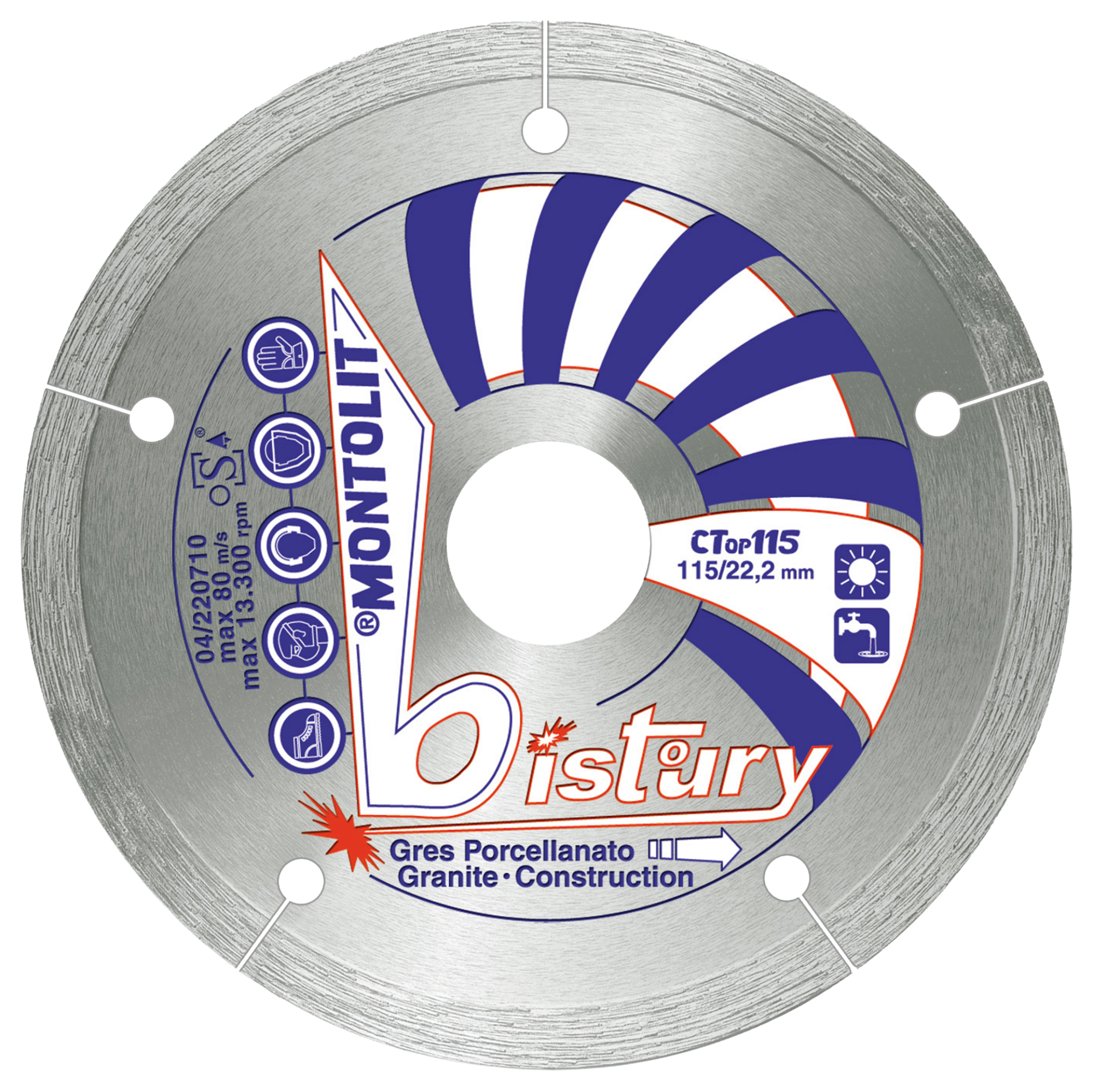 Bilde av DIA.BLAD 230X22,2MM SEGMENT CT/Z MONTOLIT