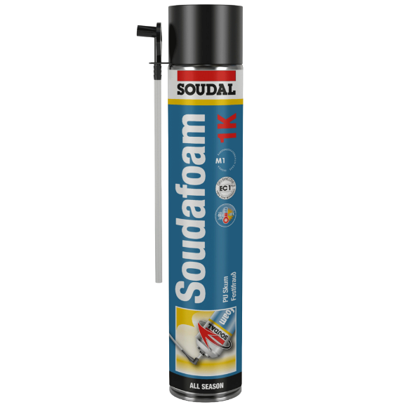 Bilde av Soudal Soudafoam 1K All Season byggskum 750ml