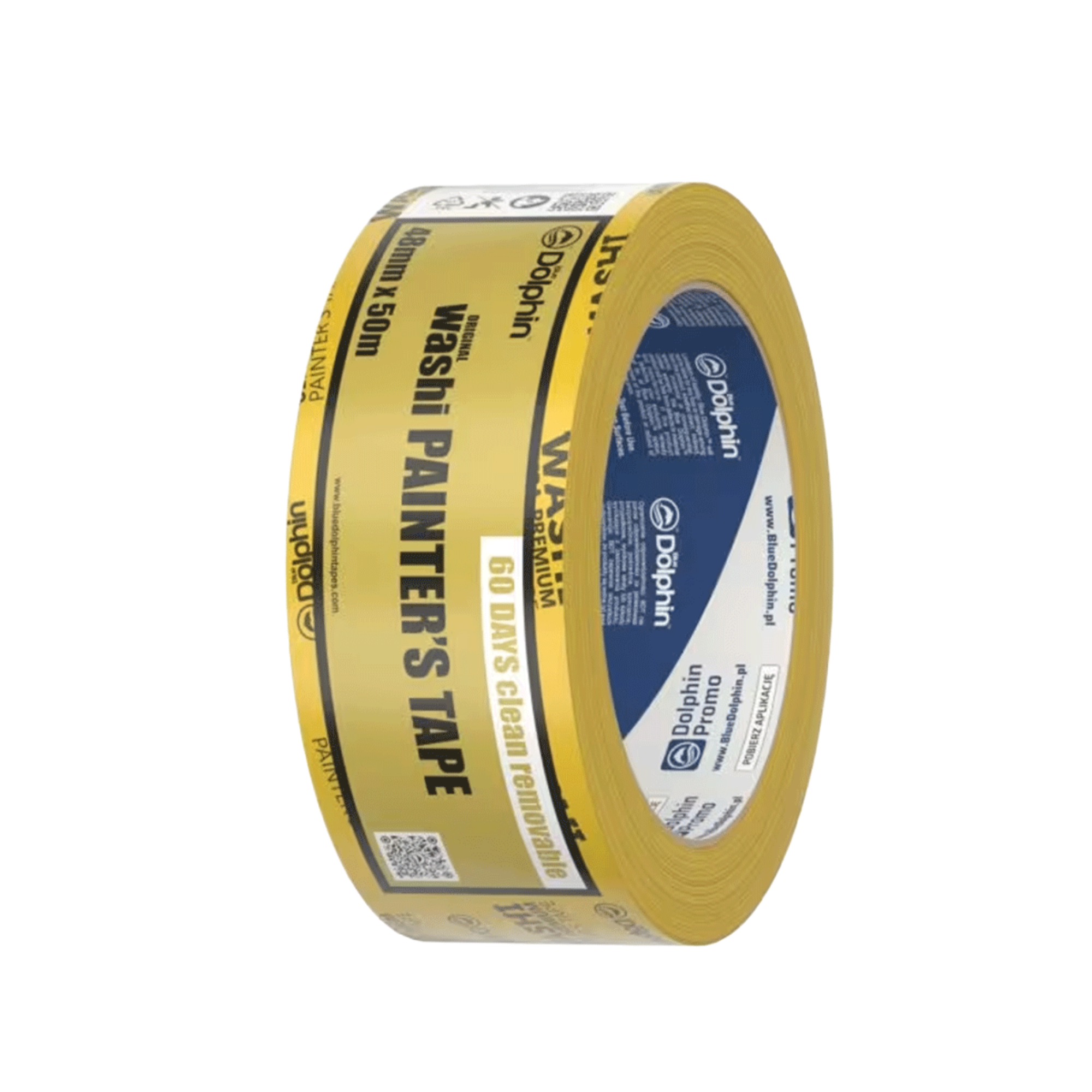 Bilde av Blue Dolphin premium maskeringstape 48mm x 50 m