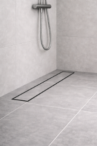 Bilde av Aqualex slukrist Tile In sandsten 1000x197 mm