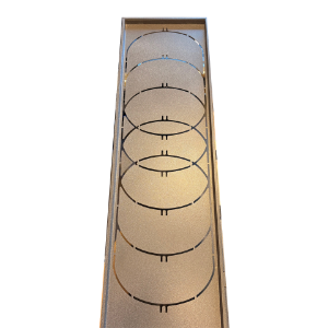 Bilde av Aqualex slukrist Tile In sandsten 800x197 mm